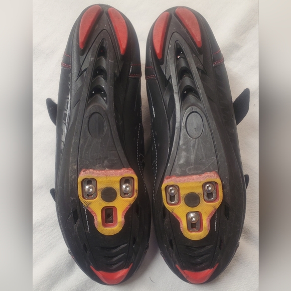 Diamond Back Size Mens 13 Cycling Shoes‎ Red And Black Vent Composite Pro - Picture 3 of 12